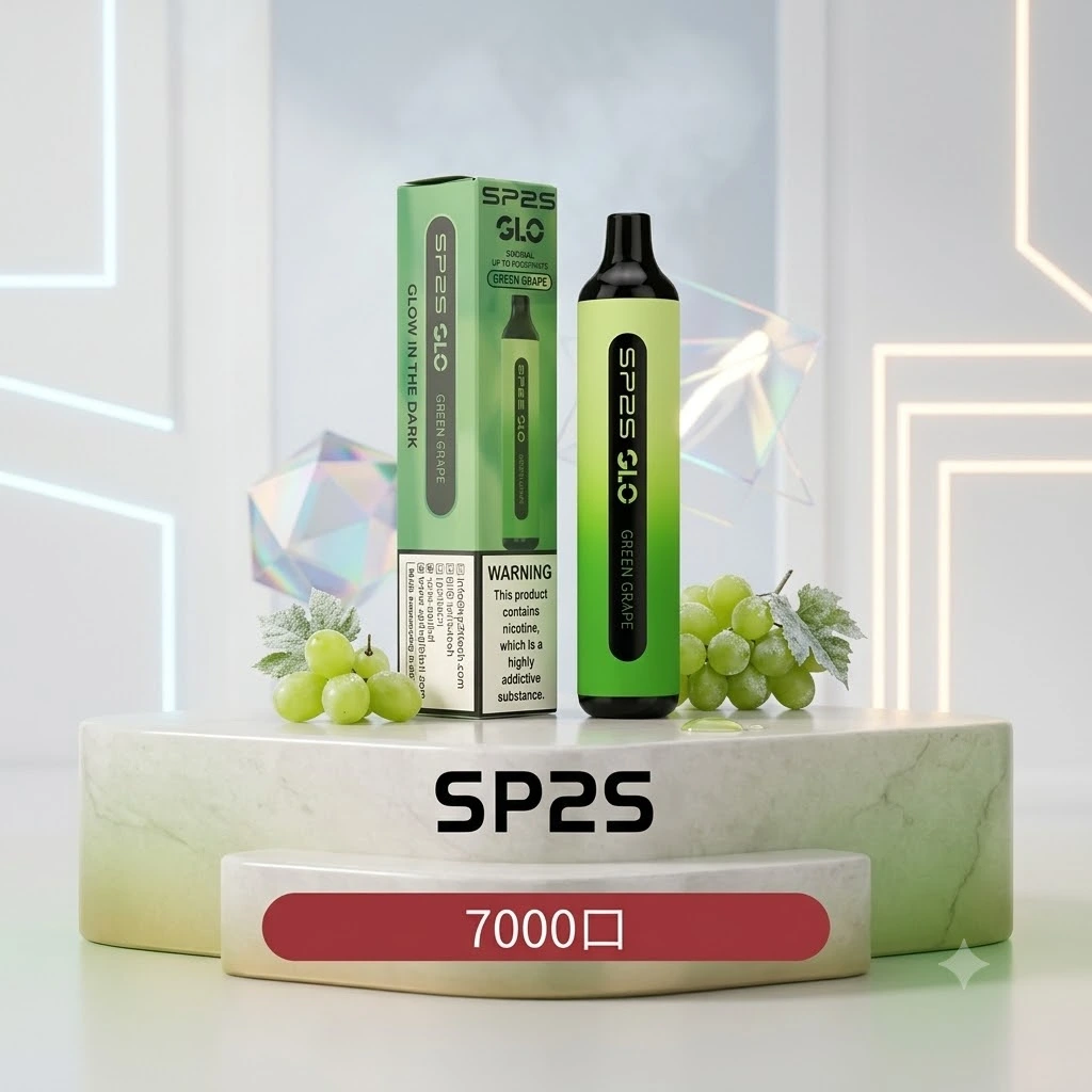 SP2S一次性拋棄式電子煙7000口-1.webp SP2S GLO 7000口一次性電子煙|SP2 思博瑞7000口拋棄式| 15種口味 | 8ml煙油-可充電 | 台灣現貨速發:圖片 1